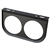 2386 Gauge Mounting Panels - Double (Black)
