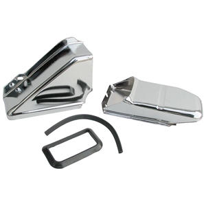 2697 Air Channel Kit - Chrome (2 pieces)