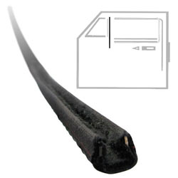 Vent Wing Post Felt Channel - 32-1/2" L | Type-1 '58-'64