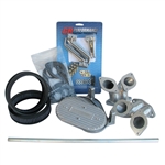 3111 Cross Bar Linkage Kit w/Manifolds & Air Filters (Dual Port Type-3) IDF & DRLA (will not work w/48mm carbs)