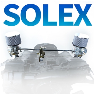 Dual Solex 34mm Kit with Electric Chokes - Type-4 & 914