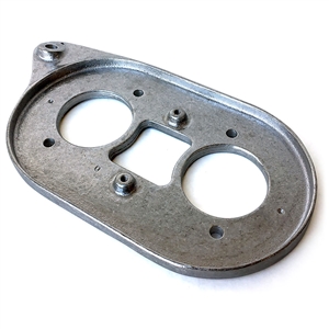 Aluminum Air Filter Base - Single IDF & DRLA (each)