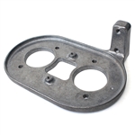 3414 Aluminum Air Filter Base - IDF & DRLA (left)