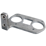 3419 Aluminum Base Plate - Throttle Base - DRLA & IDF (left)