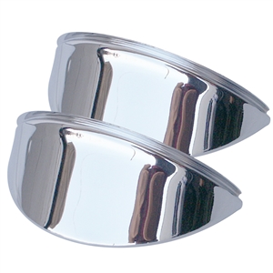 3434 Chrome Eyebrows (set of 2)
