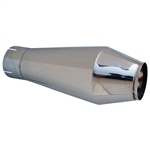 3532 Bombshell Muffler - 3'' exhaust outlet