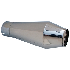 3532 Bombshell Muffler - 3'' exhaust outlet