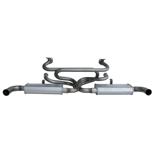 3615 Streetster Dual Quiet Pack (includes header and dual muffler) Type-2 '66-71