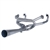 1 5/8" Full Merged Exhaust w/Stinger