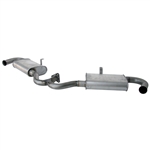 3663 Full Merged Dual Mufflers - 1 1/2'' & 1 5/8'' models only