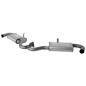 3663 Full Merged Dual Mufflers - 1 1/2'' & 1 5/8'' models only
