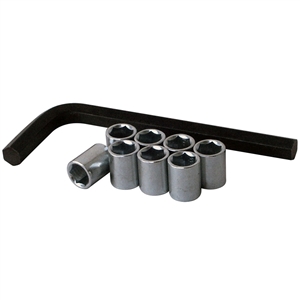 3677 Exhaust Barrell Nuts (set of 8)