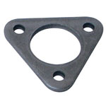 3694 Small Three Bolt Extractor Flange - 2 1/4" Bolt Pattern - 1.65" Center Hole