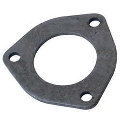 3695 Large Three Bolt Extractor Flange - 3 1/8" Bolt Pattern - 2" Center Hole