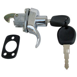 Locking Engine Compartment Latch w/Square Mounting Hole | Type-1 '65-'66