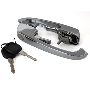 Locking Outer Door Handles - Matched Pair w/ Keys | Type-2 '68-'79