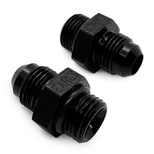 EARLS AT985006ERL -6 AN to -6 ORB Adapter Black
