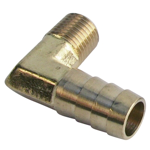 3976 90 degree 1/2'' Hose x 1/4'' - 18 NPT