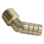 3983 Brass Elbow - 45 degree 1/2" Hose x 3/8'' NPT
