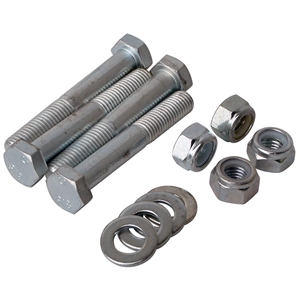 4071 Heavy Duty Shock Bolt Kits - Rear (to '68) includes 4 bolts, 8 washers & 4 shake proof nuts