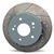 Cross-Drilled & Slotted Rotor - Right