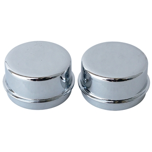 Chrome Wheel Bearing Grease Caps