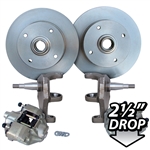 4190 Dropped Disc Brake Kit (Ball Joint) 4 Lug '66-on Sedans & Ghias