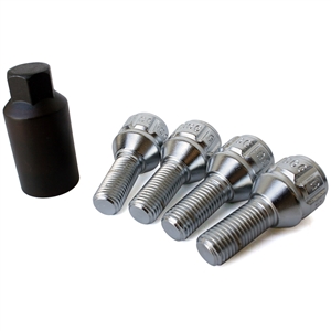 4256 GORILLA Wheel Locks - Cone Seat Bolt (14mm X 1.50 Thread Size)