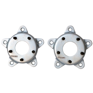 4258 Wheel Adapters (pair) Adapts 5 x 205mm VW to 5 x 130mm Porsche Pattern - 14mm studs