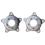 4262 Wheel Adapters (pair) '57-67 VW to Ford - 5 on 4 1/2 - uses 1/2'' lug nuts