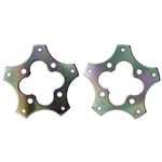 4266 12mm Wheel Adapters (pair) 4 Lug VW to 5 Lug VW
