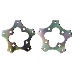 4266 12mm Wheel Adapters (pair) 4 Lug VW to 5 Lug VW