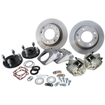 4270 Competition Rear Disc Brake Kit without Parking Brakes, fits short swing axle to '67 - Late 4 Lug bolt pattern