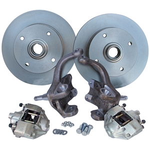 4287 Standard Height Disc Brake Kit (Ball Joint) 4 Lug '66-on Sedans & Ghias