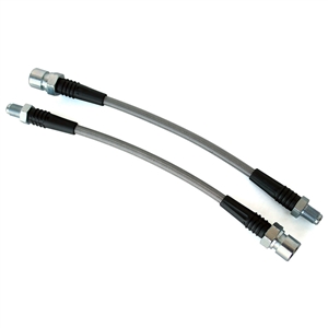 4324 Brake Lines - DOT Stainless Steel - fits Type-1 IRS (male/female) Rear