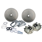 4633 ROTOHUBâ„¢ Rear Disc Brake Kit without Parking Brakes, fits long swing axle, 1968 only - BLANK Rotors