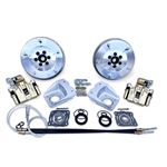 4640 Rear Disc Brake Kit with Parking Brakes | Short Swing Axle to '67