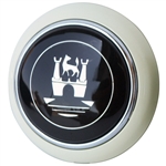 4831 Flat4 Vintage Horn Buttons (Ivory)