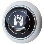 4870 Flat4 Vintage Horn Button (Silver Beige)