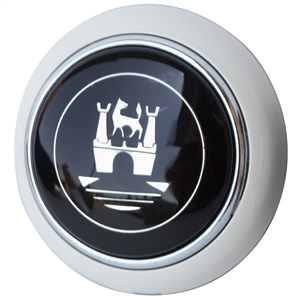 4870 Flat4 Vintage Horn Button (Silver Beige)