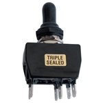 5084 Triple Sealed Toggle Switch (Double Pole, Double Throw)