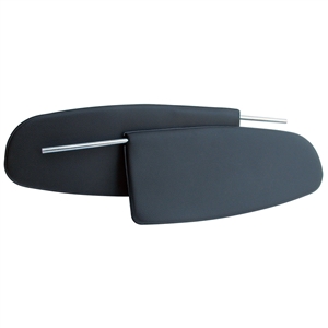 TMI 21-2015 Sun Visors - Black | Type-1 '58-'64 (pair)