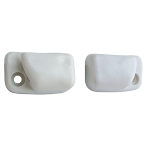 Sun Visor Clips - Ivory | Late-Model