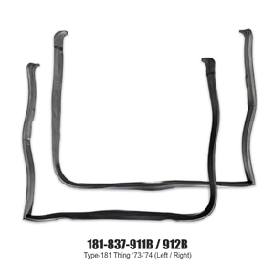 Door Seal Set (Left & Right) | Type-181 Thing - Genuine VW
