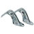Chrome Deck Lid Hinges | Type-1