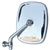 Chrome Side View Mirror - Driver / Left Side | Type-2 '68-'79
