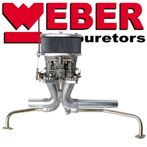 Single Weber 48 IDF Low Profile Kit