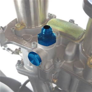 6454 Blue #6 Geers Engineering 48 IDA Hi-Flow Fuel Inlet Conversion Kit