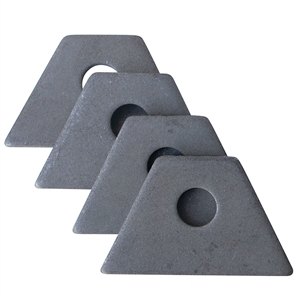 6595 Weld In Brackets - Flat (set of 4)
