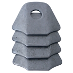6596 Weld In Brackets - Formed (set of 4)